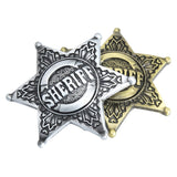Amerikansk bæltespænde med sheriffmærke – model Westwarden
