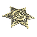 Amerikansk bæltespænde med sheriffmærke – model Westwarden