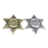 Amerikansk bæltespænde med sheriffmærke – model Westwarden