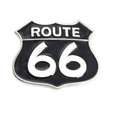 Sort Amerikansk bæltespænde Route 66 – model Trailmemory