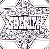 Amerikansk bæltespænde Sheriff – model Lawstar
