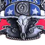Amerikansk bæltespænde Texas – model Lonebull