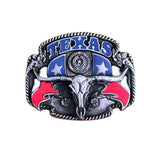 Amerikansk bæltespænde Texas – model Lonebull
