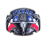 Amerikansk bæltespænde Texas – model Lonebull
