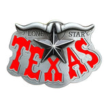 Amerikansk bæltespænde Texas – model Lonecrown
