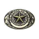 Guld Amerikansk bæltespænde “The State of Texas” – model Loneforge