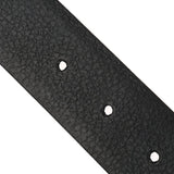 Bælterem i læder 3,4 cm med patineret finish – model Orlan