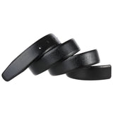 Bælterem i læder 3,4 cm med patineret finish – model Orlan