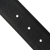 Bælterem i læder 3,4 cm med patineret finish – model Orlan