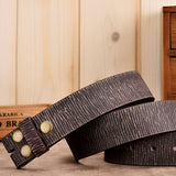 Bælterem i læder 3,8 cm med slidt look – model Orvianel