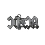 Bæltespænde med ACDC rockmotiv – model Voltar