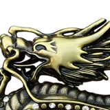 Bæltespænde med asiatisk drage og strass – model Luxwyrm