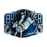 Bæltespænde med bull rider-motiv – model Bullvorn