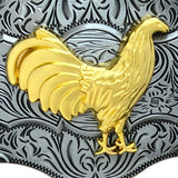Bæltespænde med gylden hane – model Dawncrest