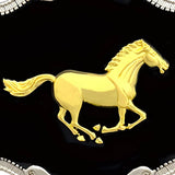 Bæltespænde med hest – model Goldnoir