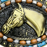 Bæltespænde med hestehoved – model Equestrelle