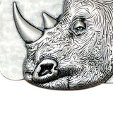 Bæltespænde med næsehorn – model Ironhide