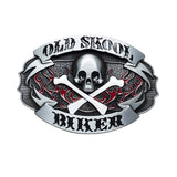Bæltespænde med old skool bike-ånd – model Skullvorn