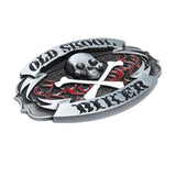Bæltespænde med old skool bike-ånd – model Skullvorn