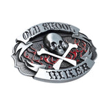 Bæltespænde med old skool bike-ånd – model Skullvorn