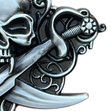 Bæltespænde med piratkranie – model Morvek