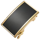 Guld og sort Bæltespænde med raffineret minimalisme automatisk – model Riva