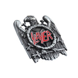 Bæltespænde med Slayer-logo og metalikon – model Raxiron