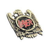Bæltespænde med Slayer-logo og metalikon – model Raxiron