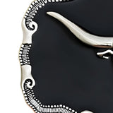 Bæltespænde med tyrehoved i westernstil – model Skylorn