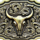 Bæltespænde med western tyrekranie – model Arvex