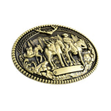 Bæltespænde med westernmotiv – model Thorven