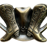 Bæltespænde med westernsymboler – model Rynor