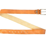Elegant læderbælte med raffineret finish – model Belmon