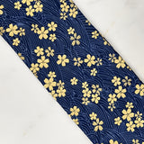 Obi-bælte med sakura-blomstermotiv – model Hoshimi